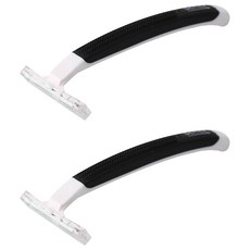 블루마켓 호텔 일회용 면도기 블랙, 2개, 1개입