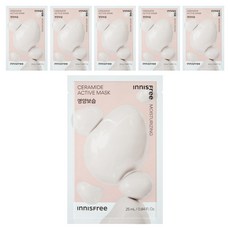 INNISFREE 神經醯胺高效活性面膜, 1入, 6片