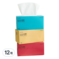 HAUS-CLASS 單手抽取式2層廚房紙巾, 120張, 12盒