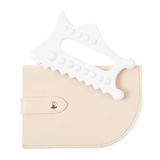 VITAHALO 陶瓷刮痧按摩器 + 皮革收納盒, 1個