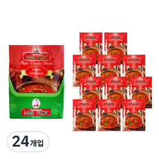 메이플로이 커리 페이스트 레드, 50g, 24개