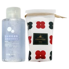 AMORTALS 爾木萄 氨基酸淨透溫泉卸妝水 贈化妝棉, 500ml, 1瓶