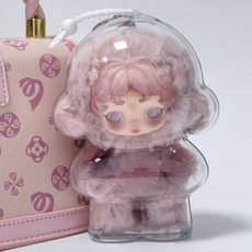 QILCI 骷髏熊貓保護殼, 1個, 15.4cm, 透明