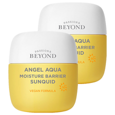 [비건라이프] 비욘드 엔젤 아쿠아 보습 장벽 선퀴드 SPF50+ PA++++, 50ml, 2개