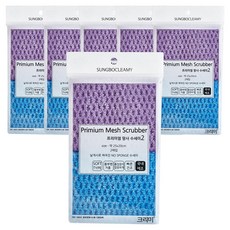 CLEAMY 高級網紗菜瓜布2件組, 6套