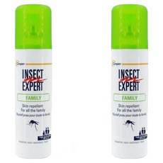 Cooper 禦叮 Insect Expert 長效防蚊液，家庭號，適用於全家，法國原裝, 100ml, 2瓶