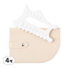 비타할로 세라믹 괄사 마사지기 + 가죽 케이스, 4개