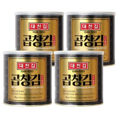대천김 곱창김 캔, 30g, 4개