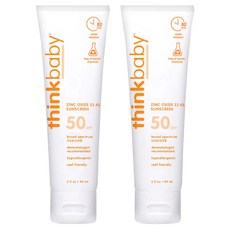 thinkbaby 純物理防曬霜 幼兒款, 89ml, 2個