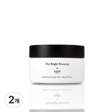 이스라이브러리 더 브라이트 리커버리 브라이트닝 오버나이트 마스크, 2개