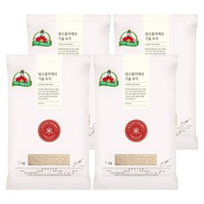 대왕님표 여주쌀 가을보석, 1kg, 4개, 상등급