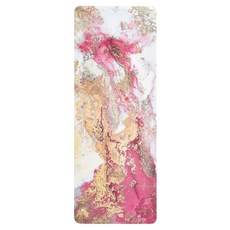 sugarmat 頂級加寬PU瑜珈墊 追夢者, 1個, 粉色