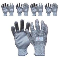 GUARDMAN 3級防切割塗層手套 雙手穿戴套組, 5套