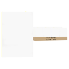 OKPP 歐普 A4柔光三用電腦標籤貼紙 直角 1000張, 56格