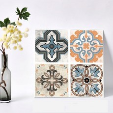 화장실 타일 시트지 스티커 5개, 1