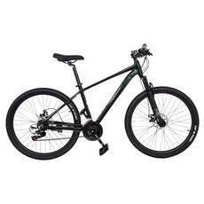 닥터바이크 FP-27 MTB 알루미늄 디스크 브레이크 14kg 신장 155~190cm, 딥그린, 180cm, 1개