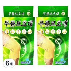바이오플러스 탄력 무릎 보호대, 6개