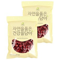 자연닮음 국산 세척 청양 건고추 매운맛, 2개, 200g