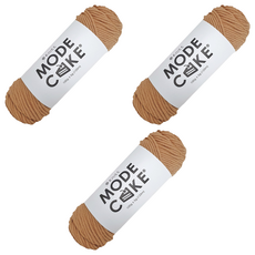 니뜨 모드케이크실 100g, 3개, 베이지브라운