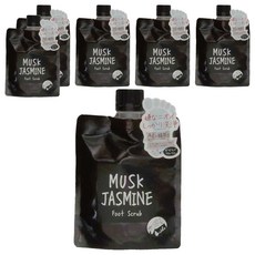 John's Blend 足部去角質 茉莉麝香, 1個裝, 135ml, 135g, 6包