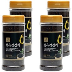 꼬손 볶음 검정깨, 200g, 4개
