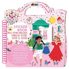 Avenir Kids 趣味可再貼貼紙本，內含臉部彩繪顏料，可重複黏貼, 化裝舞會