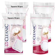 CLEANIC 柔軟觸感方形 50入+柔軟觸感 50入企劃組, 2組