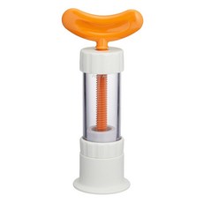 SHIMOMURA 下村工業 壓蒜器 日本製造, 橘色 + 白色, 1個