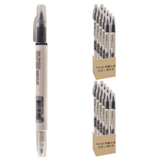 Pentel 飛龍文具 Brush Sign Pen Twin 雙頭柔繪筆 SESW30C-T, 10支, 2盒