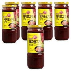 OTTOGI 不倒翁 烤肉調味醬, 500g, 6罐
