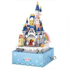 LoZ 積木玩具 1220, 城堡音樂盒, 1盒