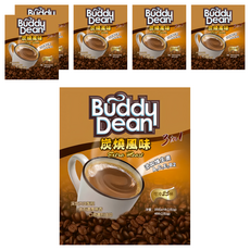Buddy Dean 巴迪 三合一咖啡 炭燒風味 添加維生素A C E B2, 18g, 25包, 6袋