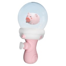 별님토이즈 반짝반짝 LED 큐티 피규어 mini 워터건, 돼지, 1개