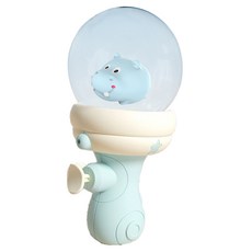 별님토이즈 반짝반짝 LED 큐티 피규어 mini 워터건, 하마, 1개