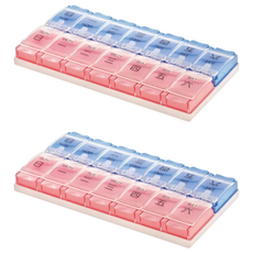 Fullicon 護立康 雙周彈跳保健藥盒 MB022-2BP, 2個