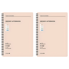 모닝글로리 4000 테마컬러 스프링노트 20절, 랜덤발송, 2개