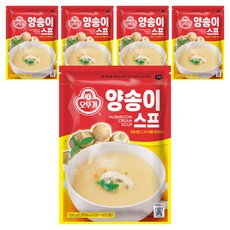 OTTOGI 不倒翁 蘑菇濃湯調理包, 500g, 5個