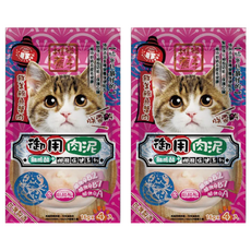 貓主子 御用肉泥 鮪魚+蟹肉離胺酸 精心製作無任何調味, 海鮮, 64g, 2袋