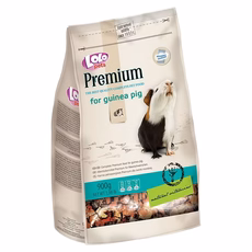 LOLO pets 頂級天竺鼠主食, 900g, 1包