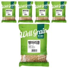 두보식품 웰그레인 병아리콩, 1kg, 5개