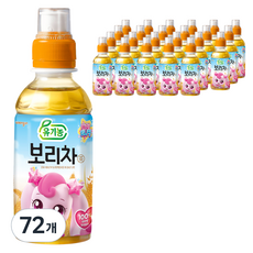 웅진 캐치 티니핑 유기농 보리차, 200ml, 72개