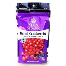 EDEN ORGANIC 蔓越莓乾, 113g, 1包