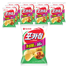 오리온 포카칩 어니언맛, 66g, 10개