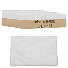 minono 米諾諾 靜電除塵紙 20張, 12包