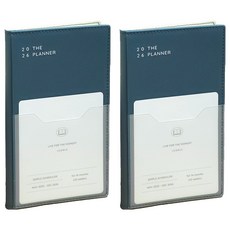 ICONIC 週計畫手帳 行事曆 2026 The Planner S, 2個, 06 鋼藍色