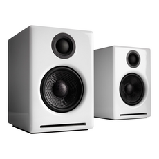 Audioengine A2+ wireless主動式立體聲藍牙書架喇叭, A2+ WIRELESS, 白色