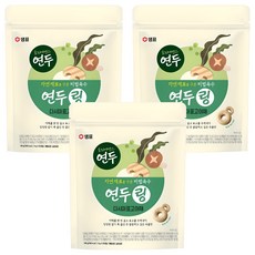 샘표 연두링 다시마표고야채 35p, 140g, 3개
