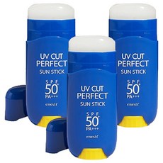 에네스티 유브이 컷 퍼펙트 썬스틱 SPF50+ PA+++, 23g, 3개