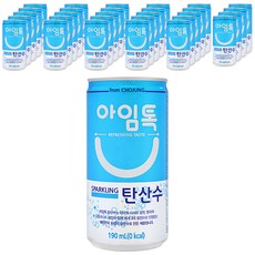 아임톡 탄산수, 190ml, 30개
