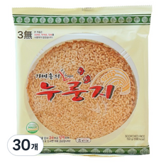 참좋은식품 가마솥의 구수한 별미 누룽지, 150g, 30개